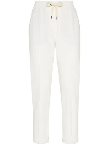 Cotton Drawstring Trousers - Brunello Cucinelli - Modalova