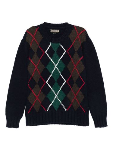 Baracuta Tartan Roundneck Sweater - Baracuta - Modalova