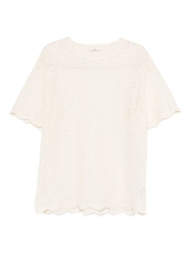 Embroidered T-Shirt - Ermanno Scervino - Modalova