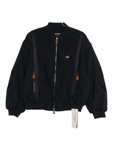 Emporio Armani Nylon Bomber Jacket - Emporio Armani - Modalova