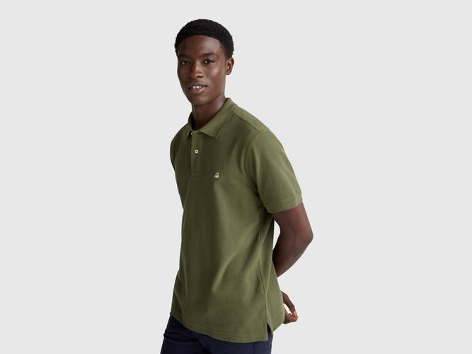 Benetton, Polo Coupe Régulière, Taille: XXL, Kaki - United Colors of Benetton - Modalova