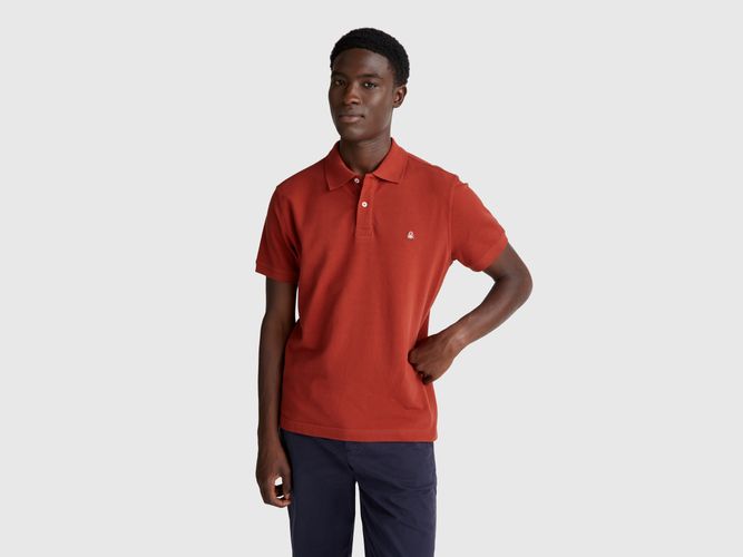 Benetton, Polo Coupe Régulière, Taille: XXL, Bordeaux - United Colors of Benetton - Modalova