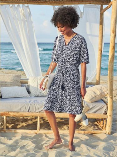 Robe évasée qualité tissée - - Linea Tesini - Modalova