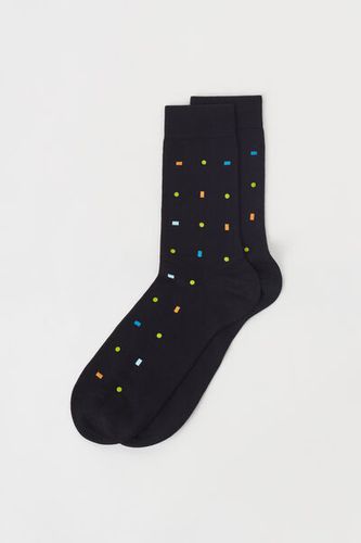 Calcetines Cortos Estampado Geométrico de Hombre Hombre Velikost TU - Calzedonia - Modalova