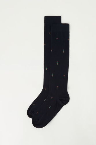 Calcetines Largos Estampado Integral para Hombre Hombre Velikost TU - Calzedonia - Modalova