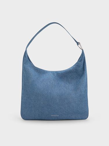 Charles & Keith - Lumen Denim Slouchy Hobo Bag - Charles & Keith - Modalova