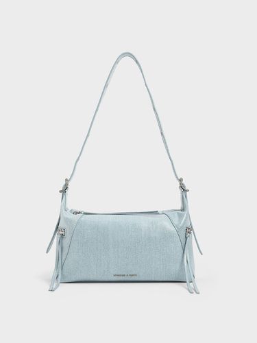 Charles & Keith - Xylia Denim Shoulder Bag - Charles & Keith - Modalova