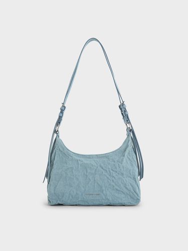 Charles & Keith - Lark Denim Hobo Bag - Charles & Keith - Modalova