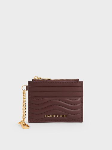 Charles & Keith - Aubrielle Stitch-Trim Zip Card Holder - Charles & Keith - Modalova