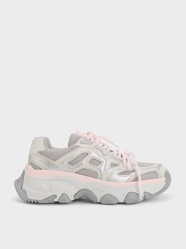 Charles & Keith - Gaskell Mesh Chunky Sneakers - Charles & Keith - Modalova