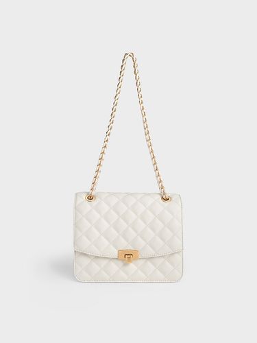 Charles & Keith - Quilted Chain Strap Clutch - Charles & Keith - Modalova