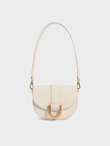 Charles & Keith - Mini Gabine Saddle Bag - Charles & Keith - Modalova