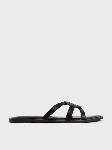 Charles & Keith - Ring Detail Strappy Flats - Charles & Keith - Modalova