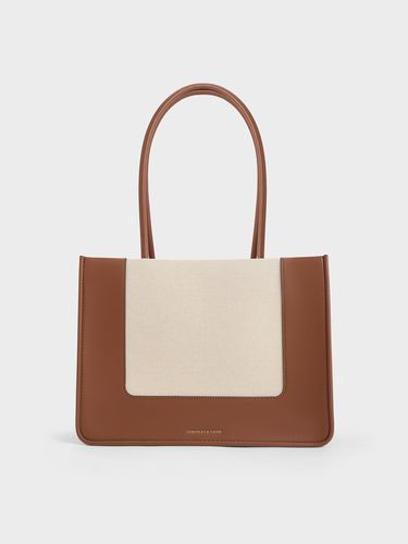 Charles & Keith - Daylla Canvas Tote Bag - Charles & Keith - Modalova