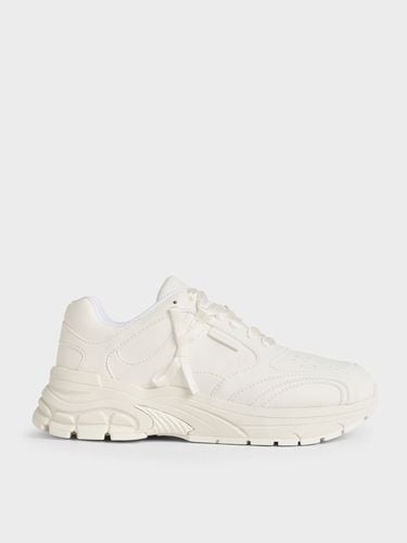 Charles & Keith - Lace-Up Chunky Sneakers - Charles & Keith - Modalova