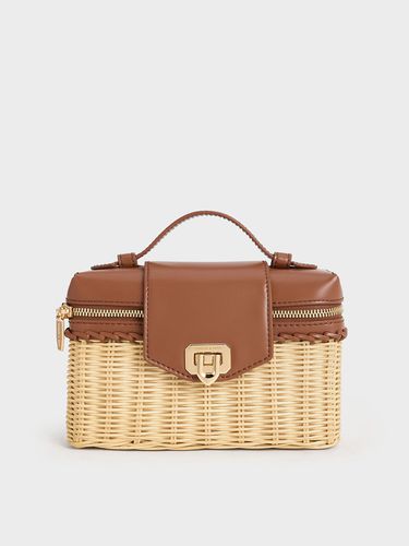 Charles & Keith - Arwen Top Handle Basket Bag - Charles & Keith - Modalova