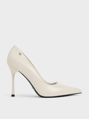 Charles & Keith - Kyra Leather Pointed-Toe Pumps - Charles & Keith - Modalova