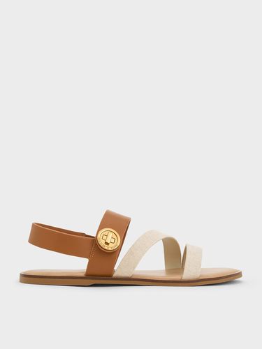 Charles & Keith - Yara Turn Lock Strappy Sandals - Charles & Keith - Modalova