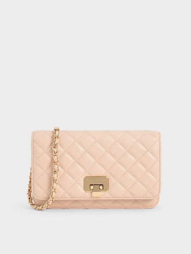 Charles & Keith - Quilted Flip-Lock Clutch - Charles & Keith - Modalova