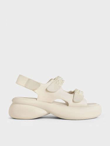 Charles & Keith - Beaded-Strap Sports Sandals - Charles & Keith - Modalova