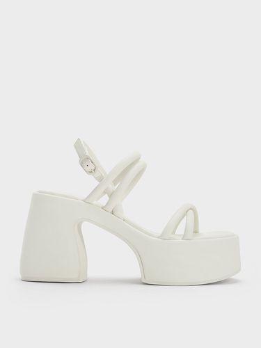 Charles & Keith - Nerissa Tubular Platform Sandals - Charles & Keith - Modalova