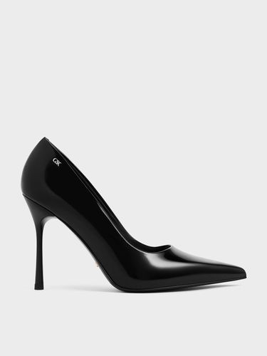 Charles & Keith - Kyra Leather Pointed-Toe Pumps - Charles & Keith - Modalova