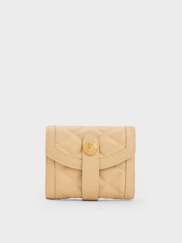 Charles & Keith - Este Quilted Belted Small Wallet - Charles & Keith - Modalova