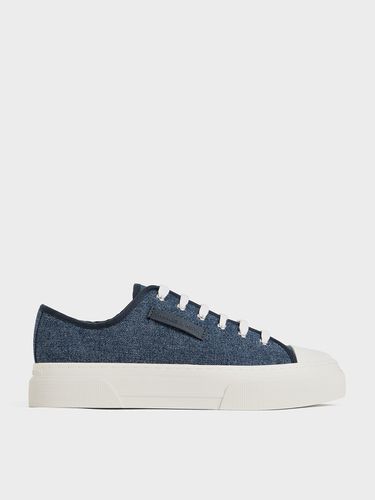 Charles & Keith - Kay Denim Low-Top Sneakers - Charles & Keith - Modalova