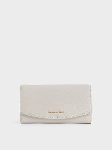 Charles & Keith - Curved Flap Long Wallet - Charles & Keith - Modalova