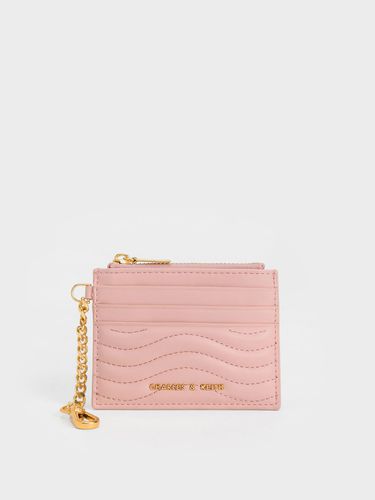 Charles & Keith - Aubrielle Stitch-Trim Zip Card Holder - Charles & Keith - Modalova