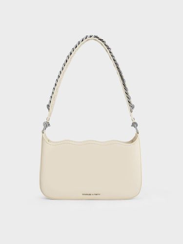 Charles & Keith - Wavy Braided Chain-Link Shoulder Bag - Charles & Keith - Modalova