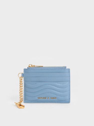 Charles & Keith - Aubrielle Stitch-Trim Zip Card Holder - Charles & Keith - Modalova