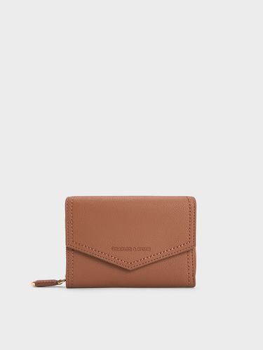 Charles & Keith - Stitch Trim Envelope Wallet - Charles & Keith - Modalova