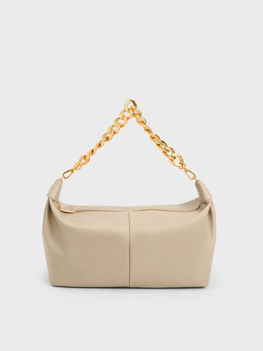 Charles & Keith - Chunky Chain Link Hobo Bag - Charles & Keith - Modalova