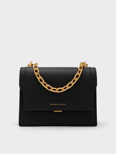 Charles & Keith - Front Flap Chain Handle Crossbody Bag - Charles & Keith - Modalova