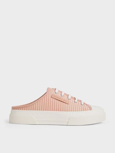 Charles & Keith - Kay Striped Slip-On Sneakers - Charles & Keith - Modalova