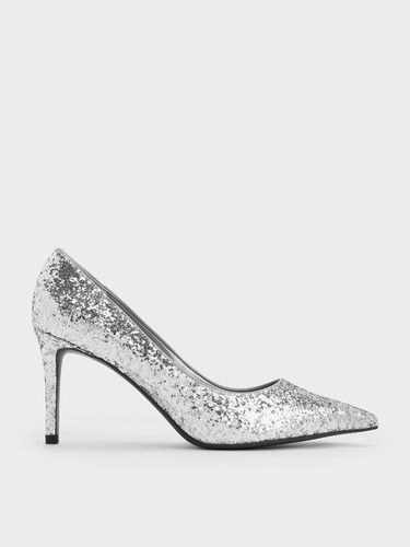 Charles & Keith - Emmy Glittered Pointed-Toe Pumps - Charles & Keith - Modalova