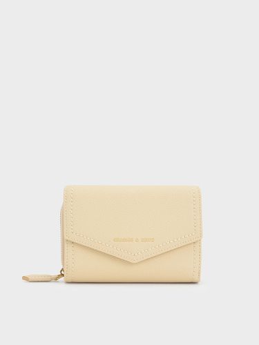 Charles & Keith - Stitch Trim Envelope Wallet - Charles & Keith - Modalova