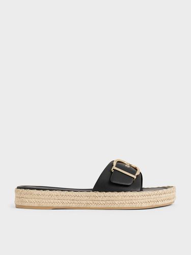 Charles & Keith - Buckled Espadrille Sandals - Charles & Keith - Modalova