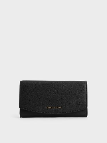 Charles & Keith - Curved Flap Long Wallet - Charles & Keith - Modalova