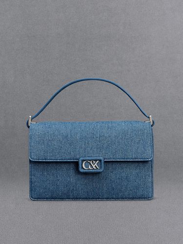 Charles & Keith - Denim Shoulder Bag - Charles & Keith - Modalova