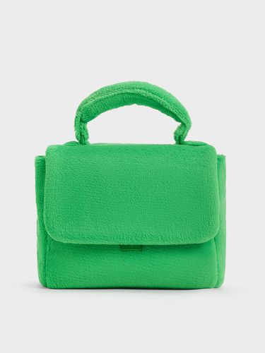 Charles & Keith - Loey Textured Top Handle Bag - Charles & Keith - Modalova