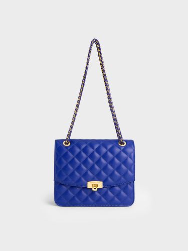 Charles & Keith - Quilted Chain Strap Clutch - Charles & Keith - Modalova