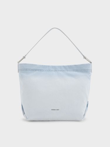 Charles & Keith - Sianna Denim Slouchy Hobo Bag - Charles & Keith - Modalova