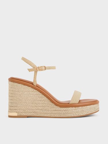 Charles & Keith - Woven Espadrille Wedges - Charles & Keith - Modalova