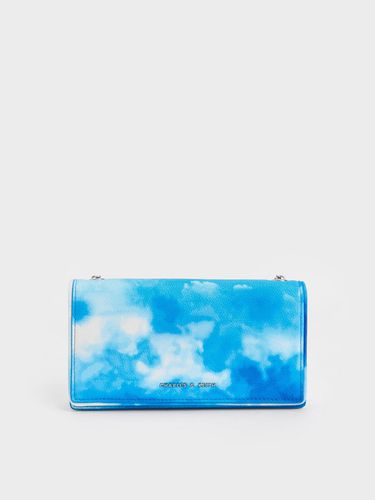 Charles & Keith - Cloud-Print Quilted Pouch - Charles & Keith - Modalova