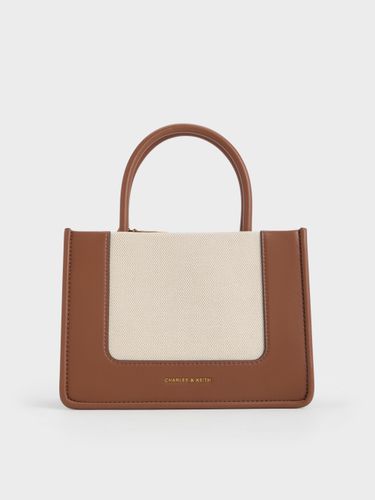 Charles & Keith - Mini Daylla Canvas Tote Bag - Charles & Keith - Modalova