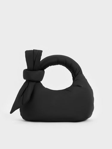 Charles & Keith - Delilah Nylon Bow Puffy Bag - Charles & Keith - Modalova