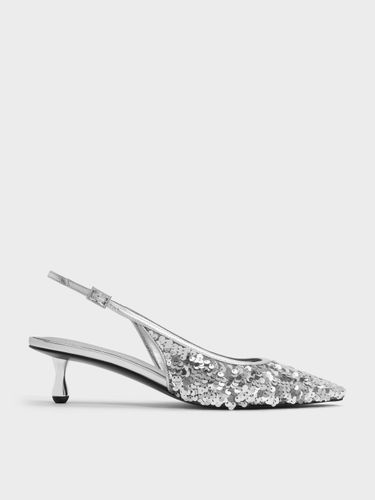 Charles & Keith - Ruthie Sequinned Slingback Pumps - Charles & Keith - Modalova