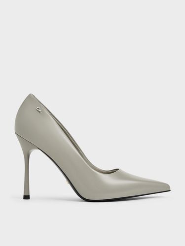 Charles & Keith - Kyra Leather Pointed-Toe Pumps - Charles & Keith - Modalova